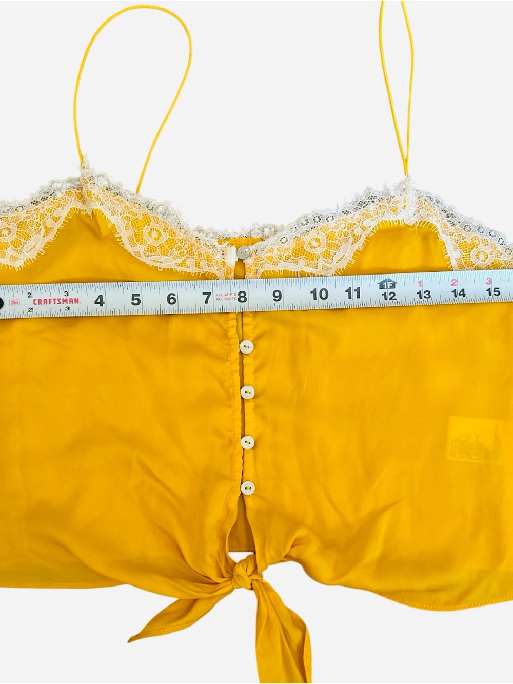 Urban Outfitters Out From Under Satin Lace Cami Dainty Coquette Fairy Grunge | S - Picture 7 of 8